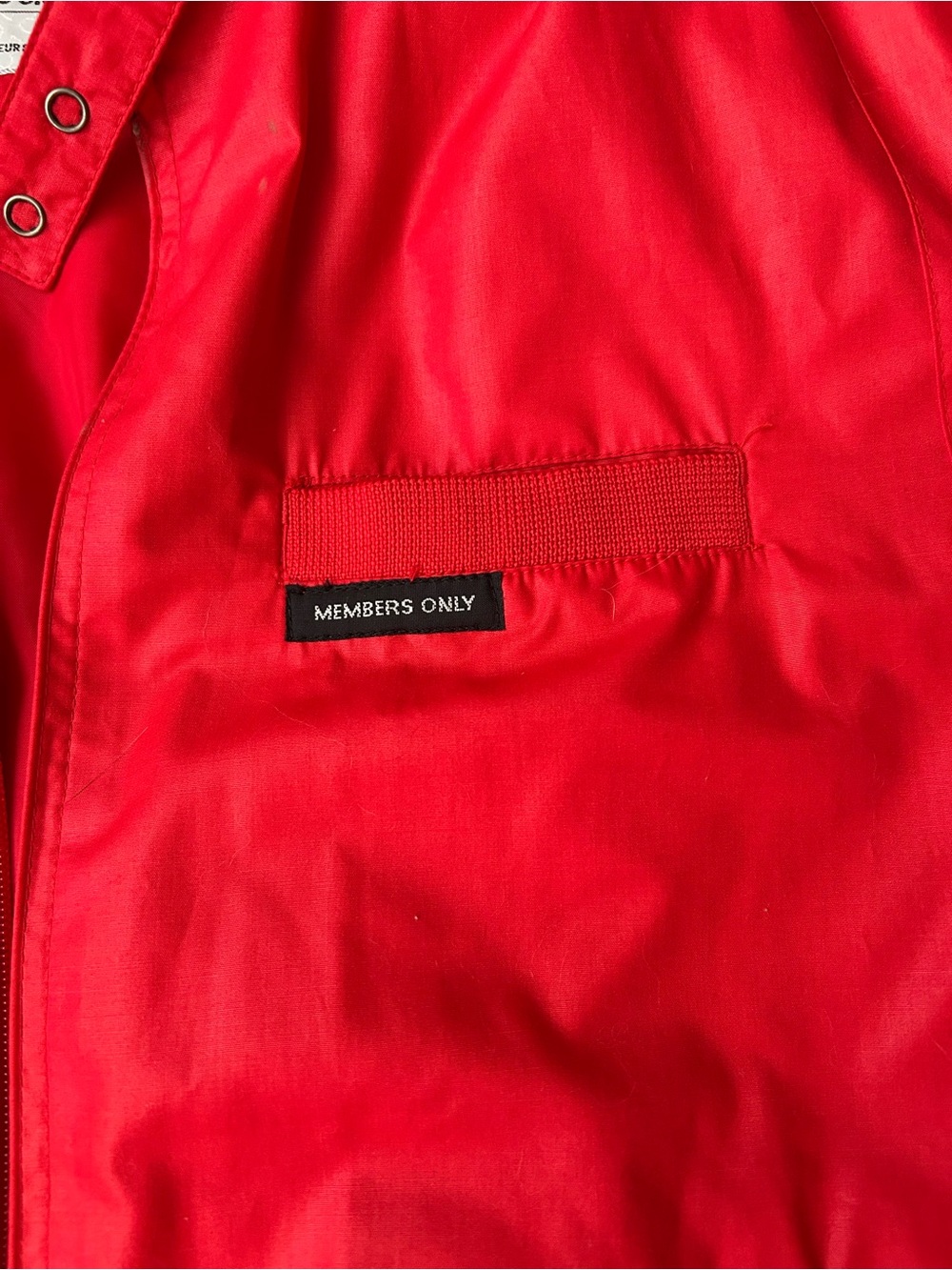 Members Only Lightweight Bomber Style Jacket - Picture 3 of 6